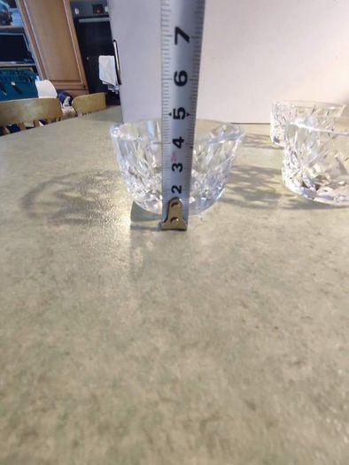 WATERFORD Crystal - Finger Bowl - 2 3/4" diameter  they at  10.00 euro each  or all 3 for  28.00 euro   No45 and  No.46  No47