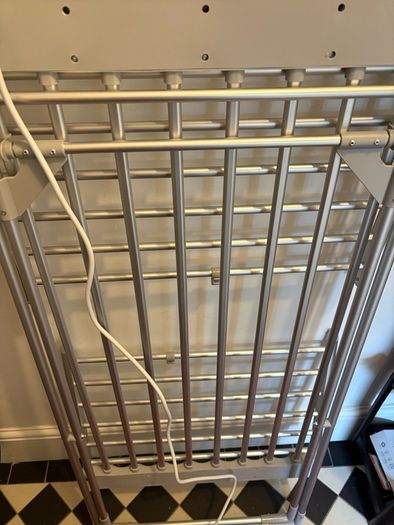 New electric heated clothes rack