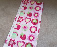 Next Lined Pink Girls Rainbow Days curtains