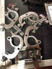 4 Heavy Duty Lighting Quick Coupler C-Clamps for Show Lighting 250kg