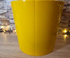 Large Yellow Ceramic pot