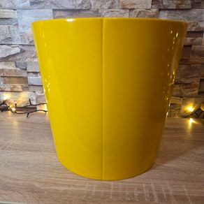 Large Yellow Ceramic pot