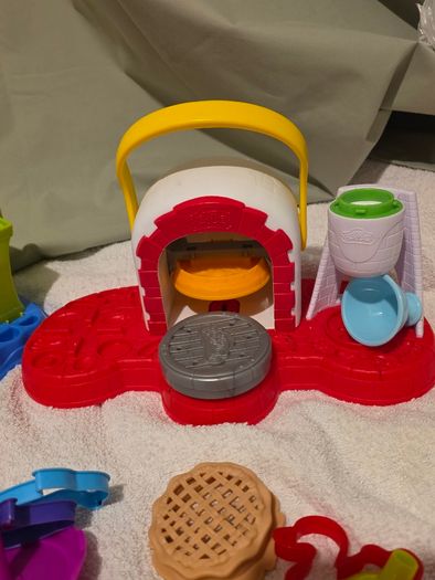 Selection of playdough sets and accessories