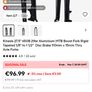rigid aluminium fork , boost 15mmx110 Image 7