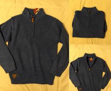 Blue Knit Jumper New With Tags