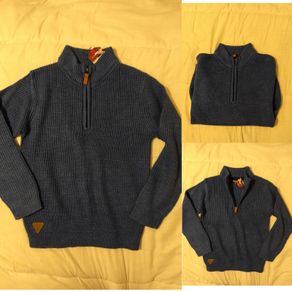 Blue Knit Jumper New With Tags