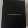 Emporio Armani Luigi Chronograph Black Dial Black Rubber Strap Watch Image 6