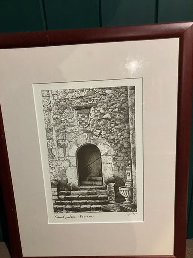 Framed prints of castles