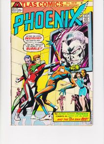 Phoenix #2 And The Sea Ran Red 1975 Atlas Comic