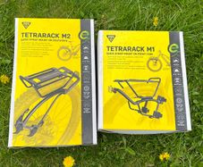 Front and rear racks for full suspension MTB