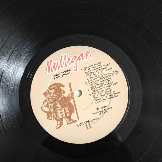 Andy Irvine, Paul Brady LP, on Mulligan,   Irish Folk