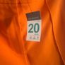 BNWT orange loose fit full length pants size UK20 EU48 Free post Image 2