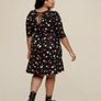 PLUS SIZE (20) Floral Print Dress. New Image 2