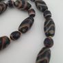Antique Venetian Style Fancy Desgin Trade Glass Beads Necklace Image 10