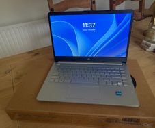 HP 14" Silver Laptop i3-1115G4