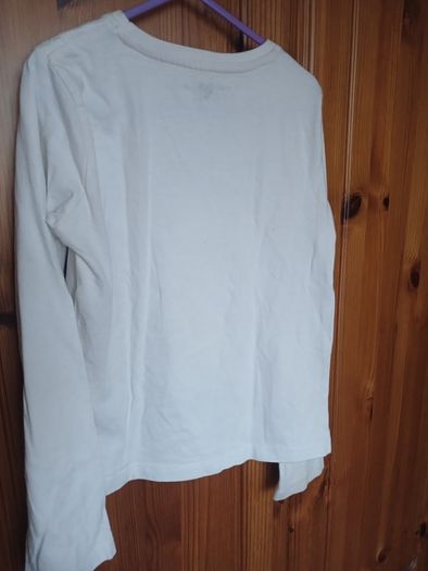 Long sleeve top Age 9 quilted detail at shoulders