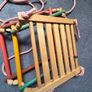 baby wooden swing Image 5