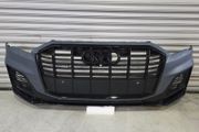 Complete Front Bumper for Audi Q7 SQ7 S Line 2020-2024 BLACK EDITION