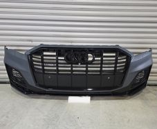 Complete Front Bumper for Audi Q7 SQ7 S Line 2020-2024 BLACK EDITION