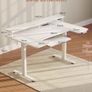 Standing Desk, 140cm U Shaped Height Adjustable Desk Image 2