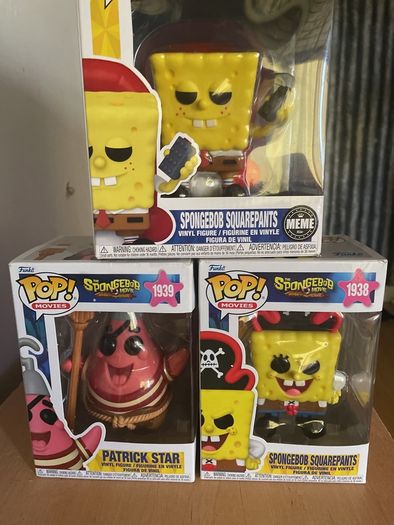 SpongeBob pop heads