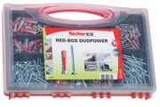 Fischer Red-Box Duopower Assorted Case of Screws/Wall Plugs 280pieces