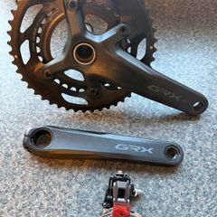 Shimano GRX Crankset & front derailleur