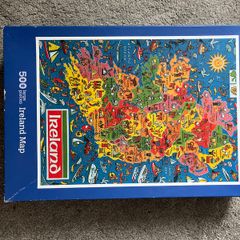 Ireland Map 500 large pieces