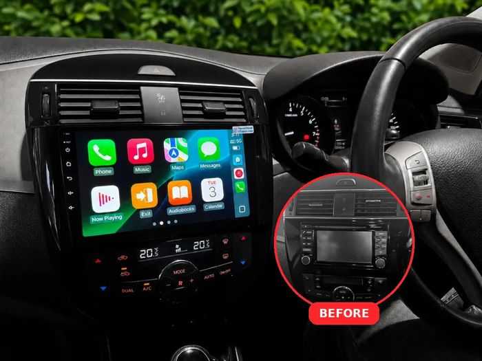 Nissan Pulsar Apple CarPlay & Android Auto Stereo