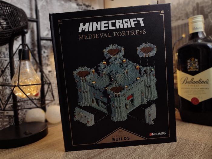 Minecraft ! Exploded Builds ! Medieval Fortress ! An Official Minecraft Book ! Hardcover ! 2016 ! by Egmont Books !