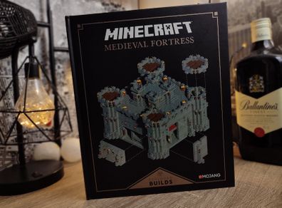 Minecraft ! Exploded Builds ! Medieval Fortress ! An Official Minecraft Book ! Hardcover ! 2016 ! by Egmont Books !