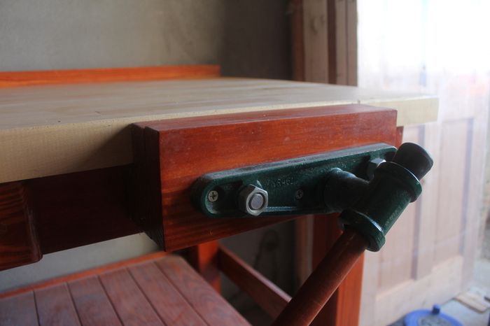 American Workbench Premium Custom Solid Wood Garage / Workshop Bench