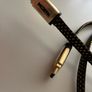 Black and gold HDMI cable Image 2