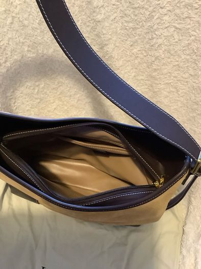 Loewe shoulder bag / suede leather/ new