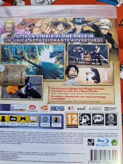 One piece Pirate Warriors 3 PlayStation3 Ps3 Games Original