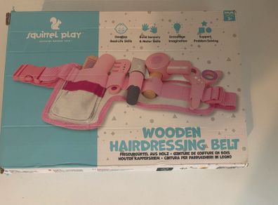 Wooden hair dressing set
