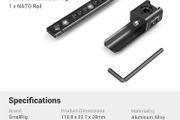 Smallrig Fx3 / Fx30 Xlr-h1 Handle Extension Rig