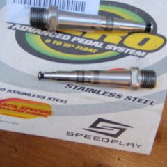 Speedplay stainless steel spindles