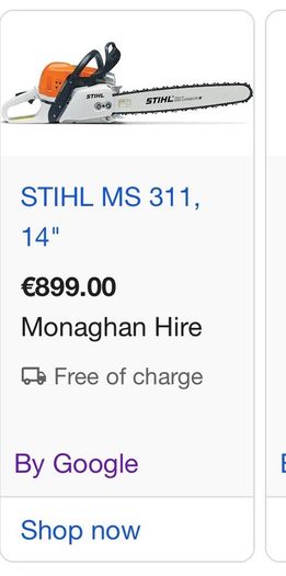 stihl chainsaw