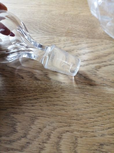 Crystal Decanter Beautifully Cut 12.5"high