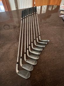 Taylormade SuperSteel Burner irons Left Handed