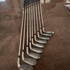 Taylormade SuperSteel Burner irons Left Handed