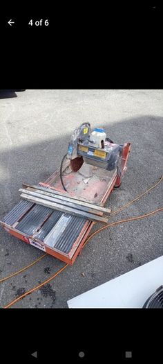 Belle bc350 saw