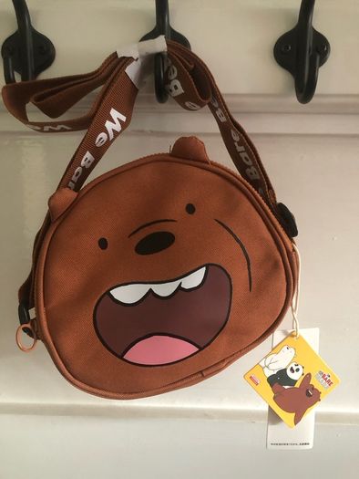 Miniso We Bare Bears shoulder bag brown