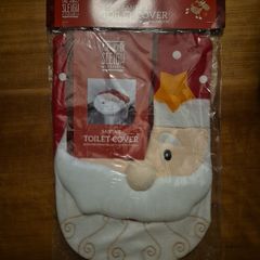 Santa Toilet Seat Cover