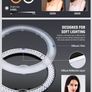 LED Ring Light 18inch 55W Dimmable Image 6