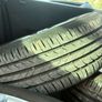 4 genuine good Volkswagen wheels and decent tyres Image 5