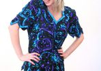 Beaded vintage top