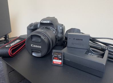 CANON 200D & Extras + New Camera Backpack