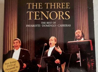 3 CD Set (2 CD+1 DVD) Best Of The Three Tenors CD (2008), VG condition.